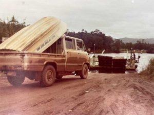Daintree Ferry 1970s-David-and-Sue-Heweston